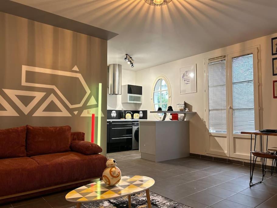 Once Upon A Time - 7Min From Disneyland - Free Private Parking - Self Checkin - Balcony - Barbecue Magny-le-Hongre Exterior foto